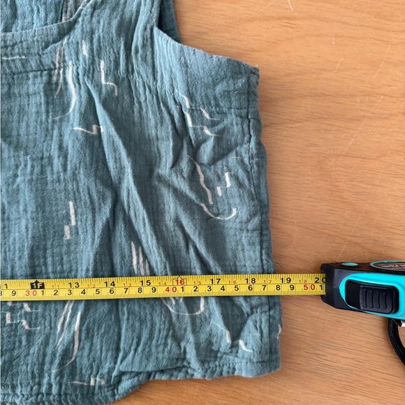 Bel Kazan Green Sleeveless Top and Pants Set - Picture 10 of 10